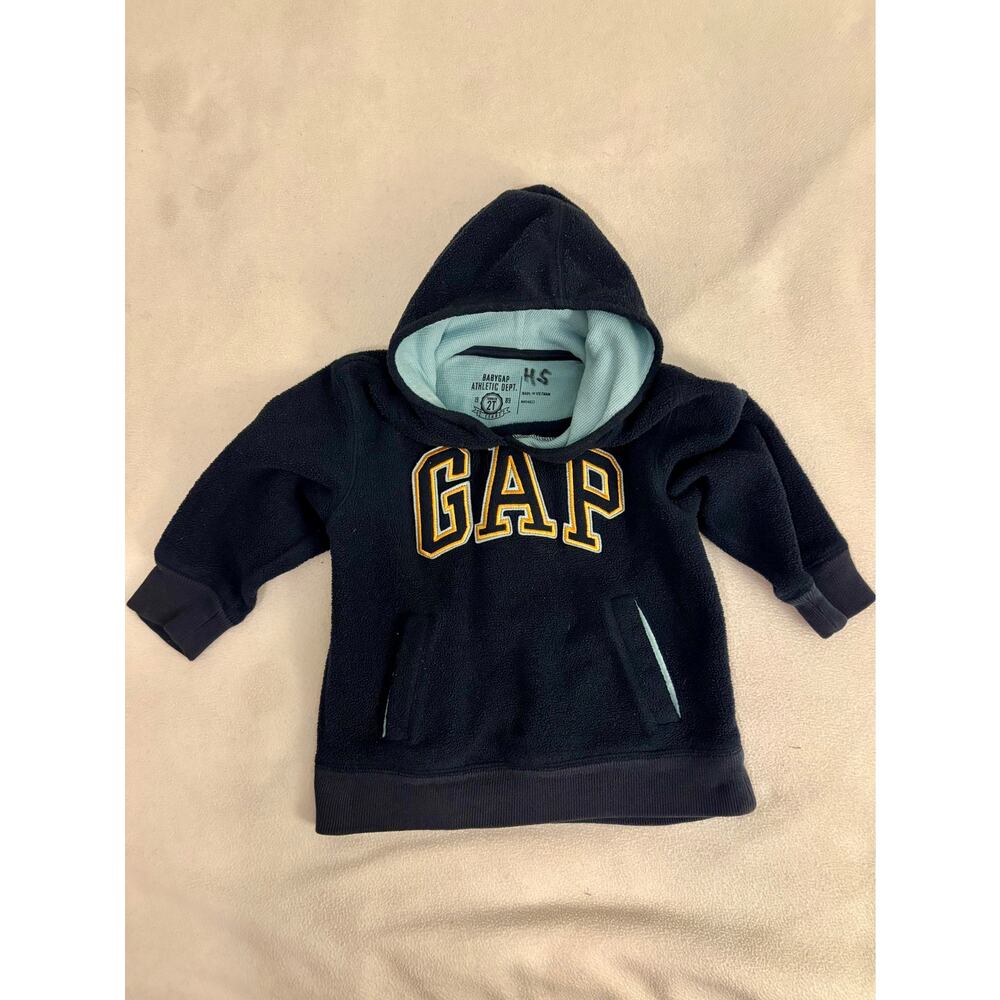 Gap BabyGap Athletic Dept. 2T Long Sleeve fleece hoodie